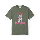 Protect Trans Kids T-Shirt — Cute Kitten Pride Tee