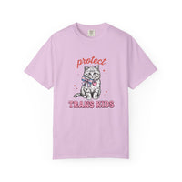 Protect Trans Kids T-Shirt — Cute Kitten Pride Tee