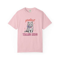 Protect Trans Kids T-Shirt — Cute Kitten Pride Tee