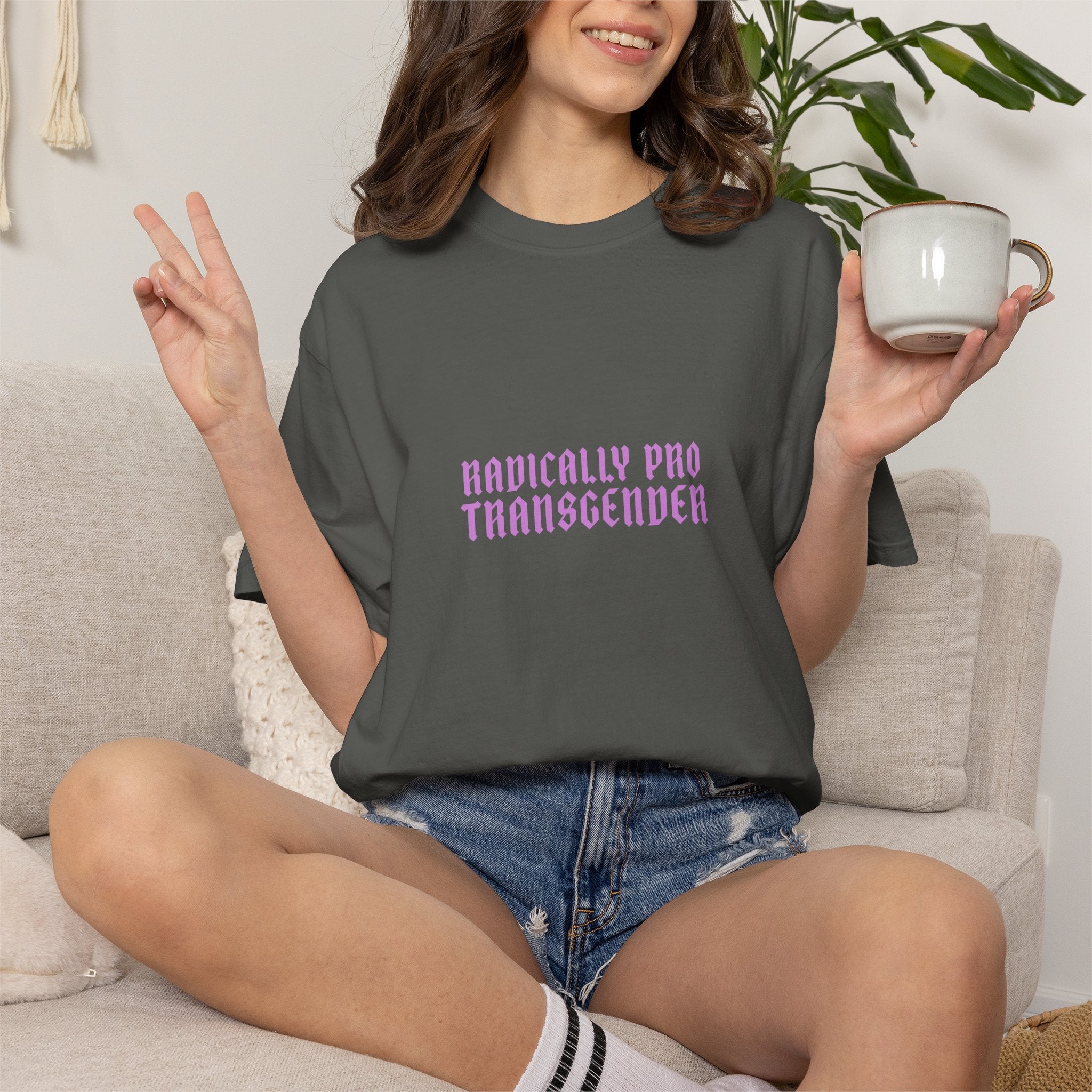 Radically Pro Transgender T-Shirt — Trans Ally Pride Tee