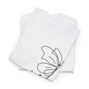 Fuck Trump Line Art Butterfly T-shirt