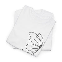 Fuck Trump Line Art Butterfly T-shirt