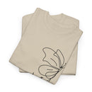 Fuck Trump Line Art Butterfly T-shirt