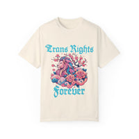 Trans Rights Forever Lion Comfort Colors Tshirt