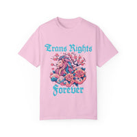 Trans Rights Forever Lion Comfort Colors Tshirt