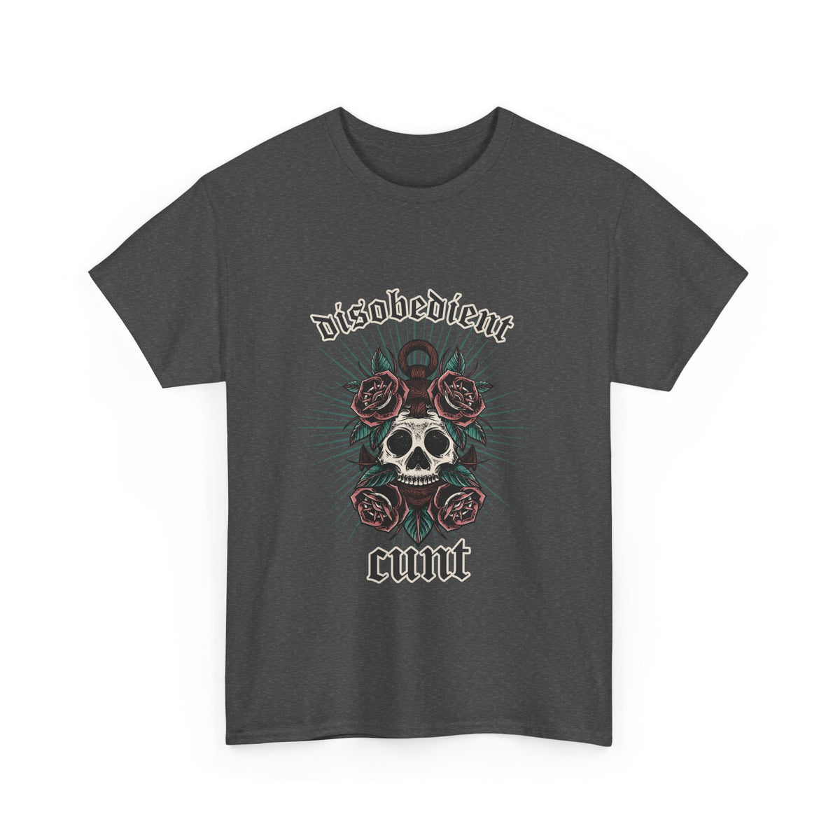Disobedient Cunt Skull T-shirt