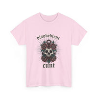 Disobedient Cunt Skull T-shirt