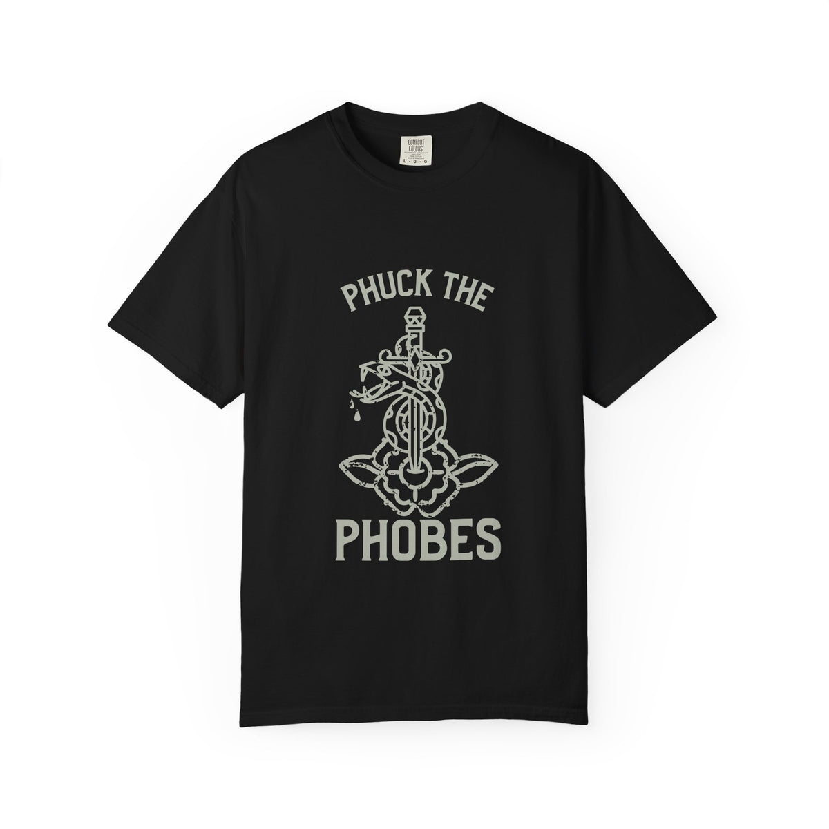 Phuck The Phobes Comfort Colors T-shirt
