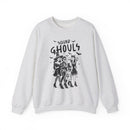 Squad Ghouls Sweatshirt, Halloween Crewneck, Spooky Season Apparel, Witchy Fashion, Unisex Halloween Sweatshirt