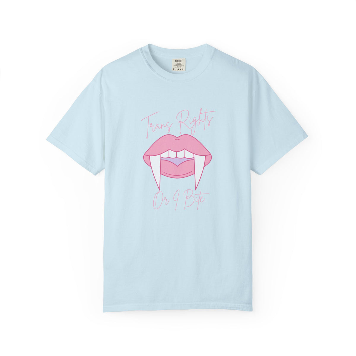 Vampire: Trans Rights or I Bite Comfort Colors T-shirt