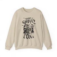 Squad Ghouls Sweatshirt, Halloween Crewneck, Spooky Season Apparel, Witchy Fashion, Unisex Halloween Sweatshirt