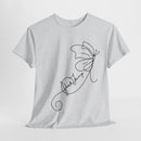 Fuck Trump Line Art Butterfly T-shirt