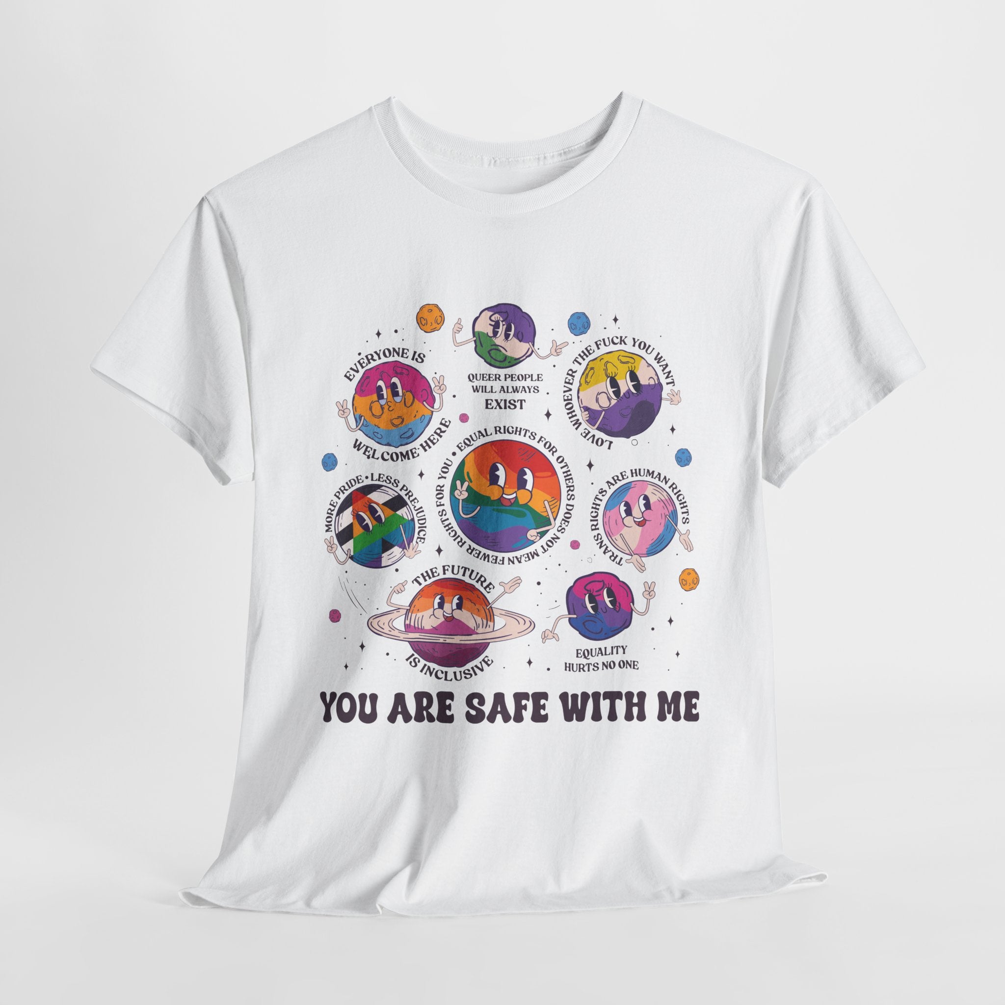 Small / White / Heavy Cotton