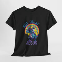 Not Today Jesus T-Rex & Unicorn T-shirt