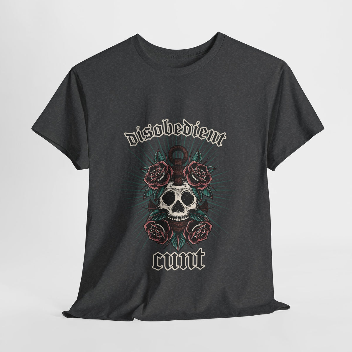Disobedient Cunt Skull T-shirt