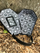 Punk Gothic Coffin Bag- with Bone - Bags
