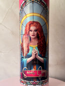 St. Jinx Prayer Candle- Trans-Drag Icon Jinx Monsoon