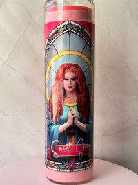 St. Jinx Prayer Candle- Trans-Drag Icon Jinx Monsoon