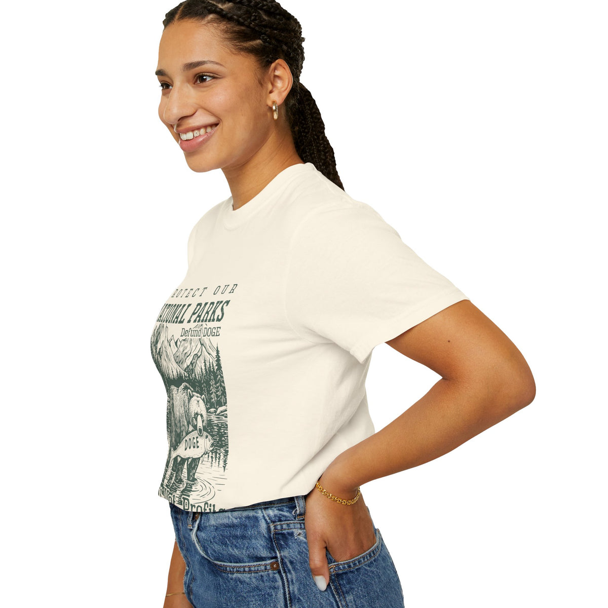 Protect Our National Parks- Defund DOGE-Anti-Trump Comfort Colors T-shirt
