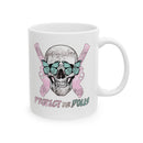 Protect the Dolls Ceramic Mug — Cute Gothic Coffee Cup (11oz, 15oz)