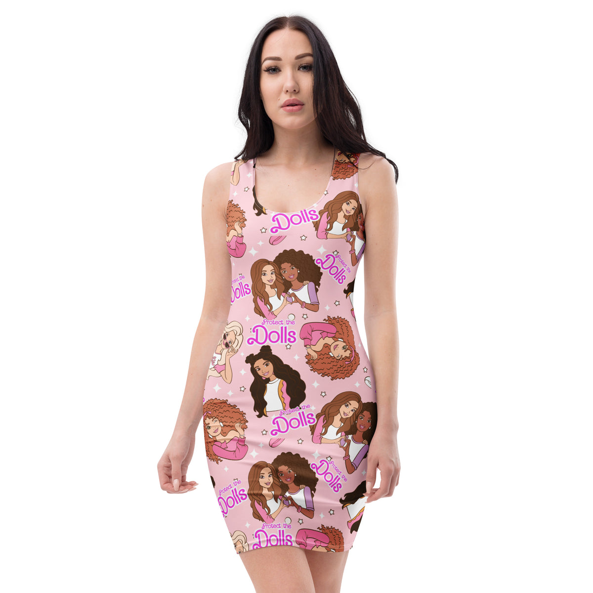 Protect the Dolls Bodycon dress