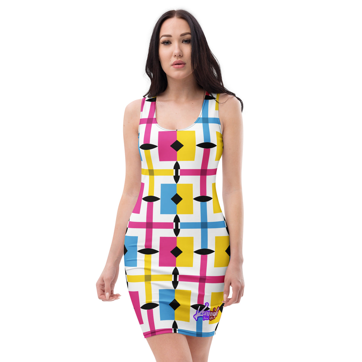 Pansexual Pride Bodycon dress