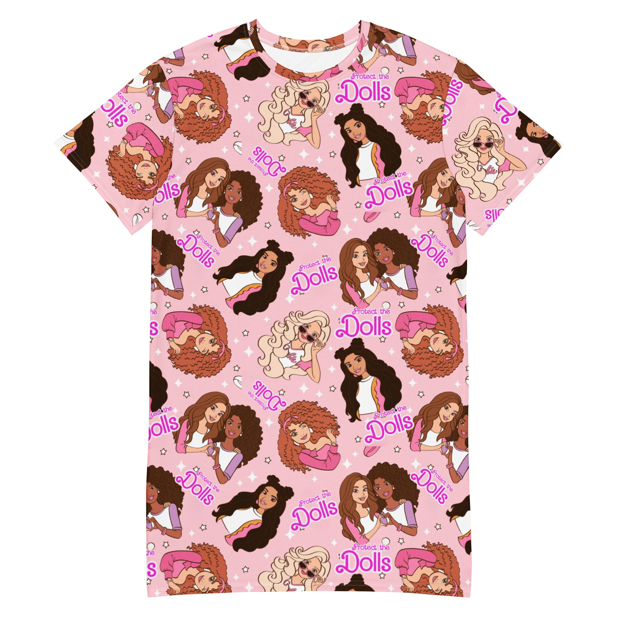 Protect The Dolls Dolls T-shirt dress