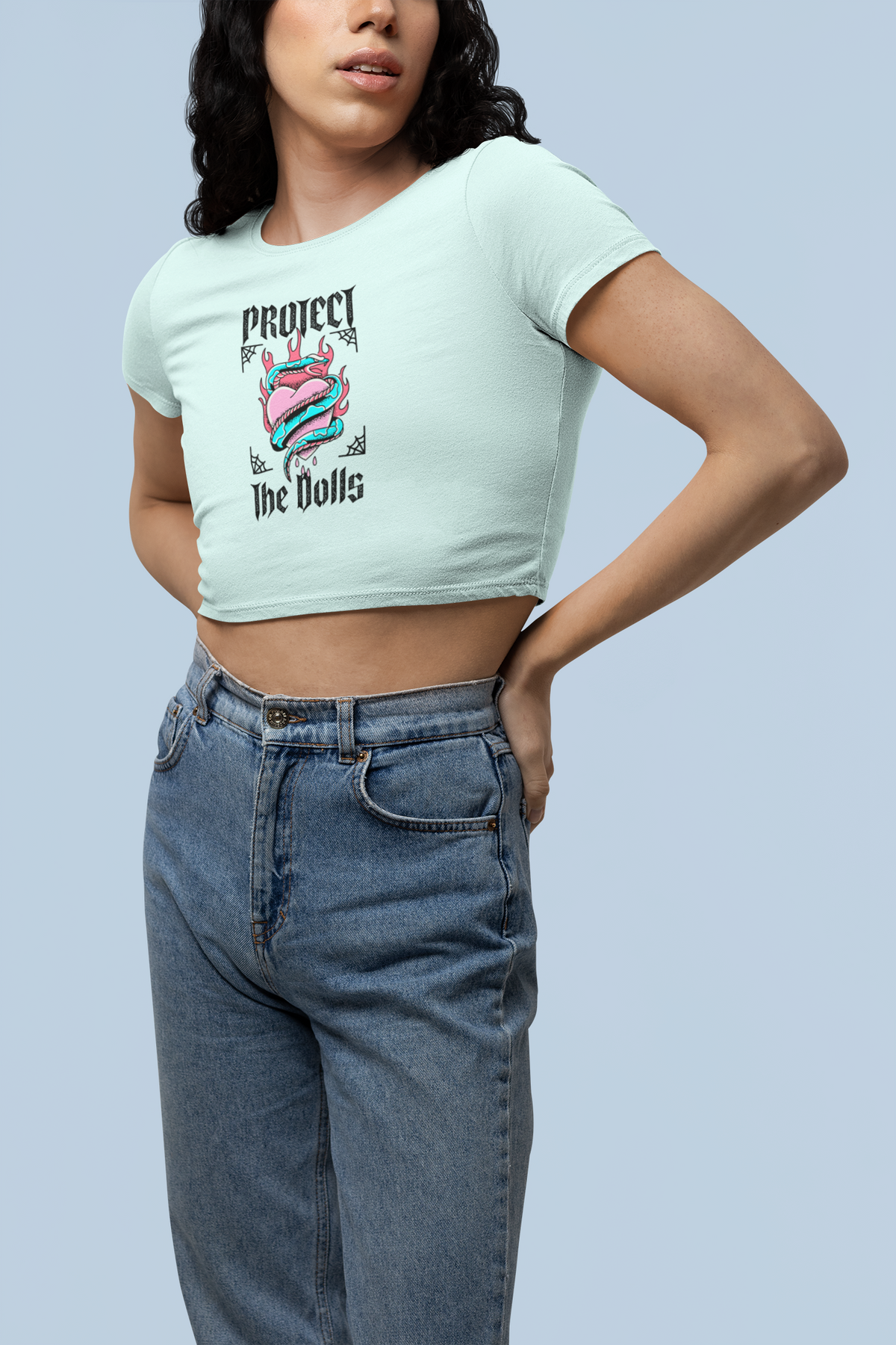 light blue / Small / Protect The Dolls