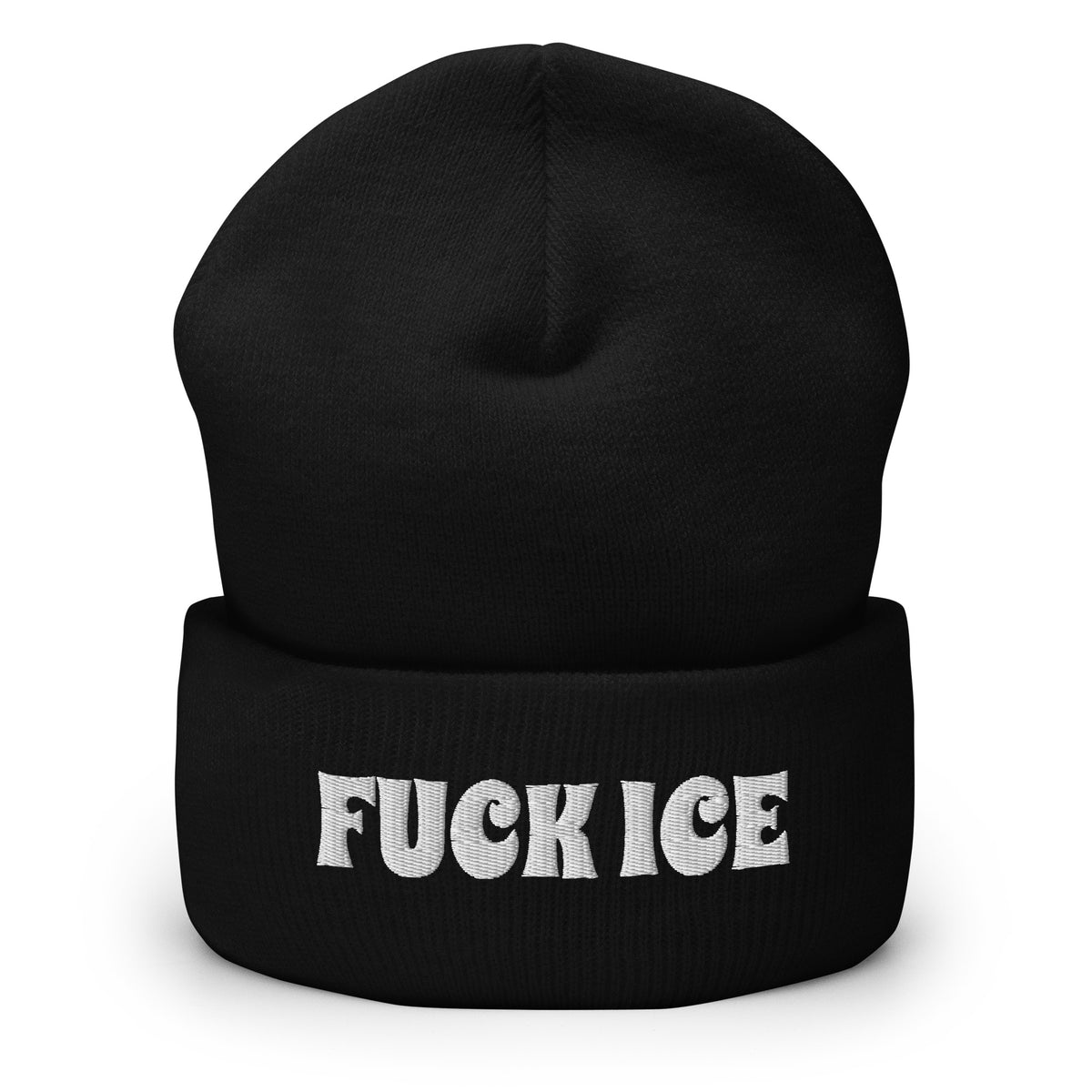 Fuck Ice Cuffed Beanie