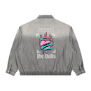Protect the Dolls Unisex Vintage Wash Full-Zip Denim Jacket