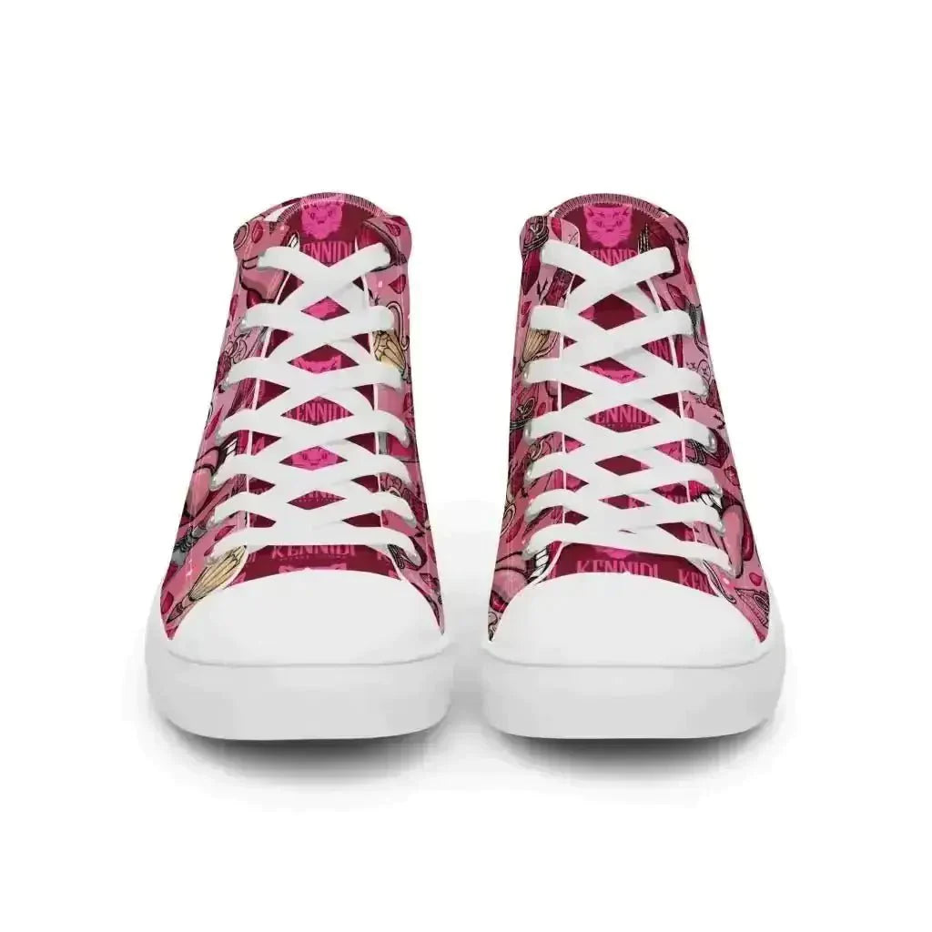 Get Your Pink Vamp High Tops Now! - Kennidi Fierce Attire