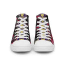 Pounce in Style with Dark Cat Vamp Canvas Shoes - Kennidi Fierce Attire