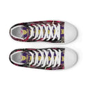 Pounce in Style with Dark Cat Vamp Canvas Shoes - Kennidi Fierce Attire