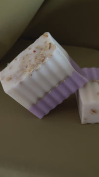 F*CK U I'M SENSATIVE: Lavander Oatmeal Honey Goat Soap