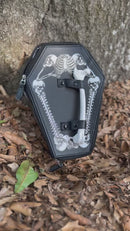 Punk Gothic Coffin Bag- with Bone