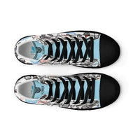 Spice up your look with Barber Shop Canvas Shoes! - Kennidi Fierce Attire