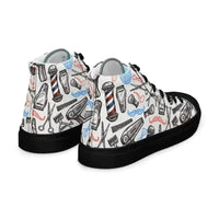 Spice up your look with Barber Shop Canvas Shoes! - Kennidi Fierce Attire