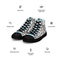 Spice up your look with Barber Shop Canvas Shoes! - Kennidi Fierce Attire