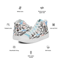 Spice up your look with Barber Shop Canvas Shoes! - Kennidi Fierce Attire