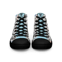 Spice up your look with Barber Shop Canvas Shoes! - Kennidi Fierce Attire
