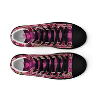 Step up your style in Pink Vamp Canvas Shoes! - Kennidi Fierce Attire