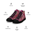 Step up your style in Pink Vamp Canvas Shoes! - Kennidi Fierce Attire