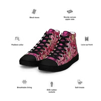 Step up your style in Pink Vamp Canvas Shoes! - Kennidi Fierce Attire