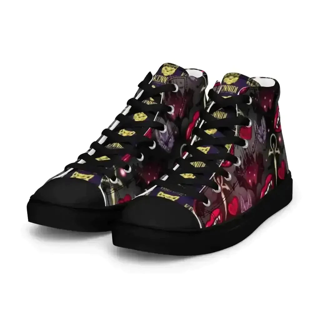 Vamp Men’s Dark Bite Canvas Shoes - Step-Up Your Style! - Kennidi Fierce Attire