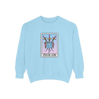 Fuck ICE Tarot Card Comfort Colors SweatShirt